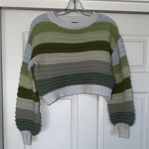 SHEIN Multicolor Striped Women's Sweater